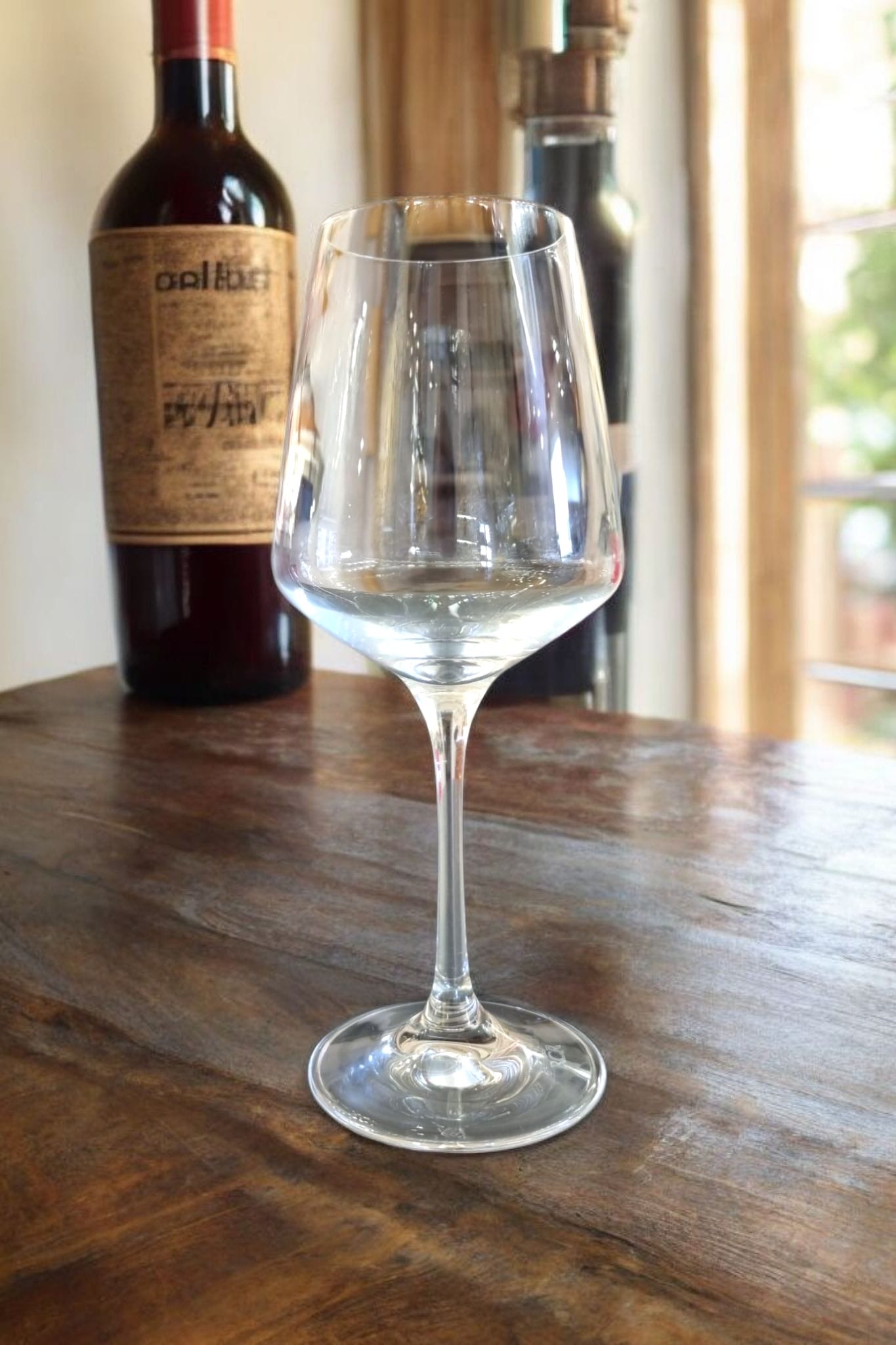 2 Verres à Vin en cristal  A38