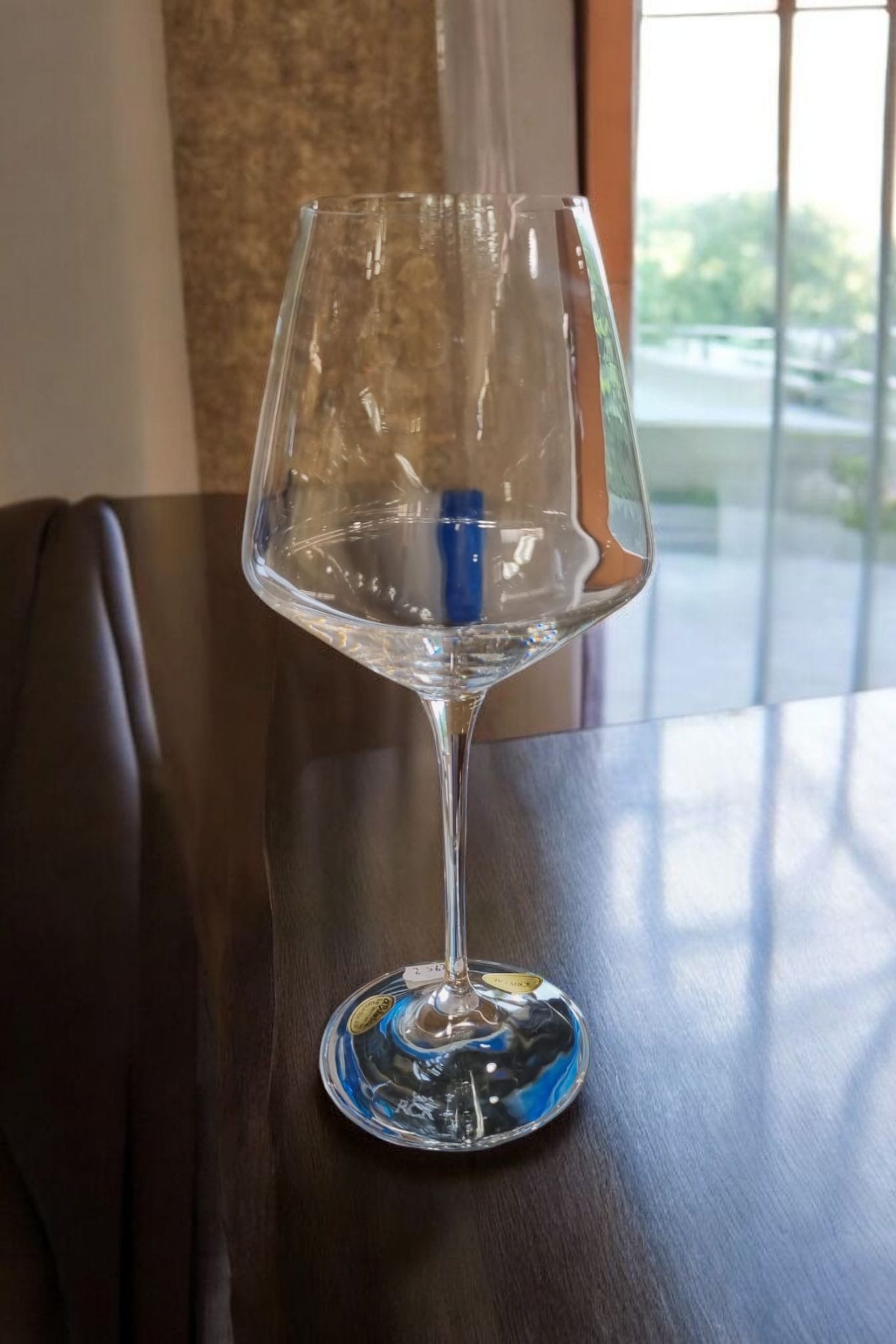 2 Verres à Vin en cristal  A79