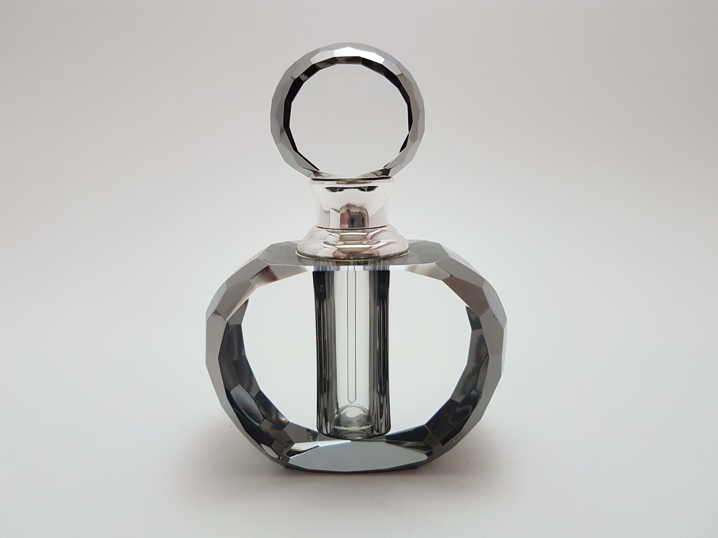 Flacon à Parfum en Cristal Hématite 12 ML moyen