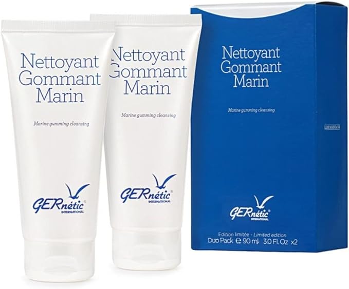 DUO PACK - nettoyant gommant marin visage