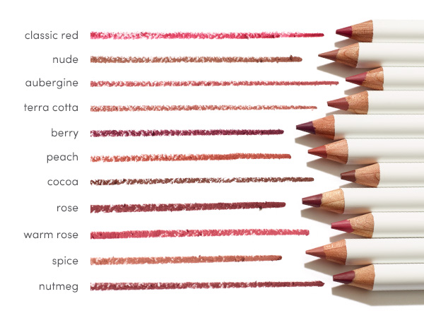 jane iredale lip pencil swatch