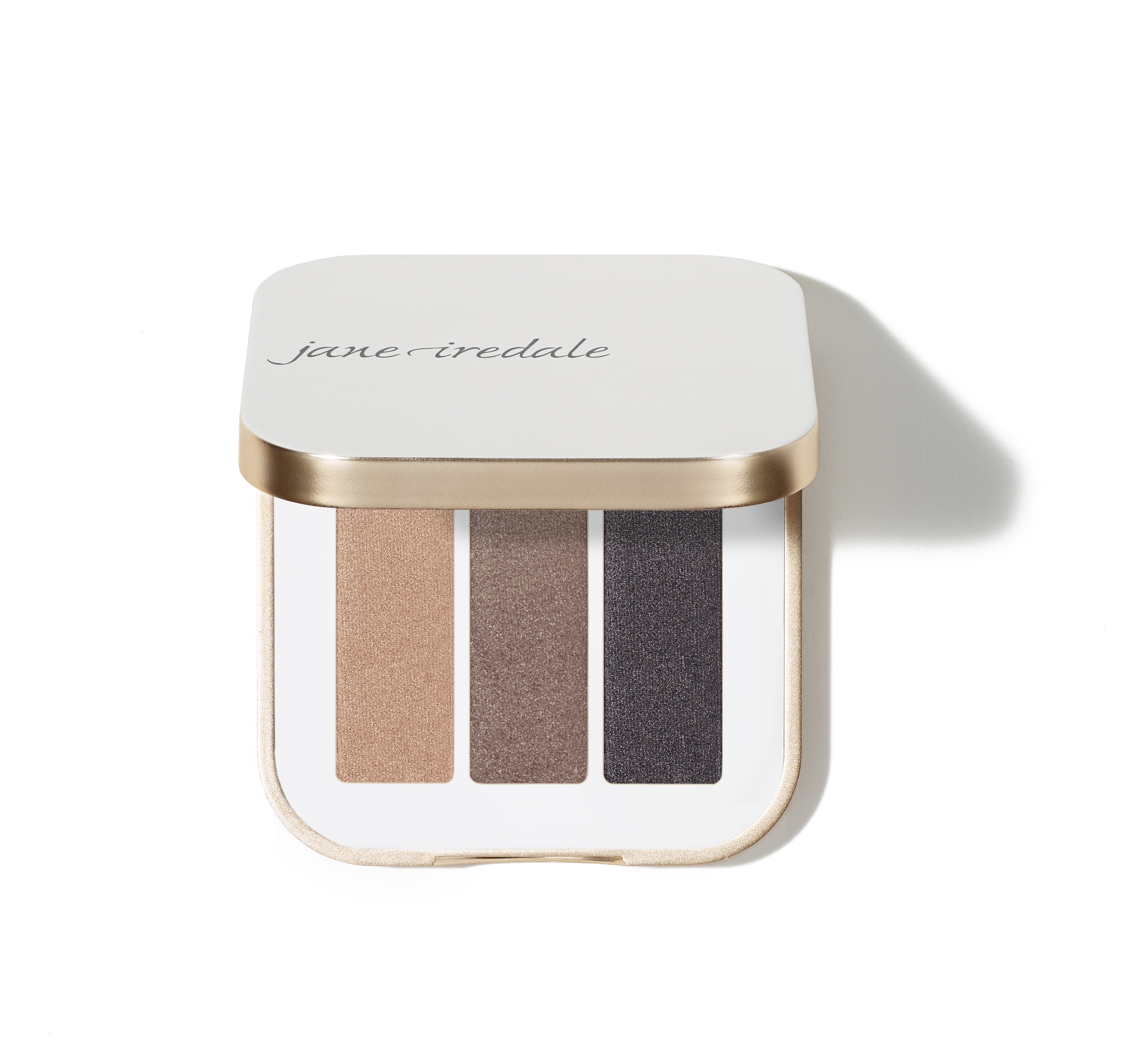 jane iredale purepressed fard à paupière triple brown sugar