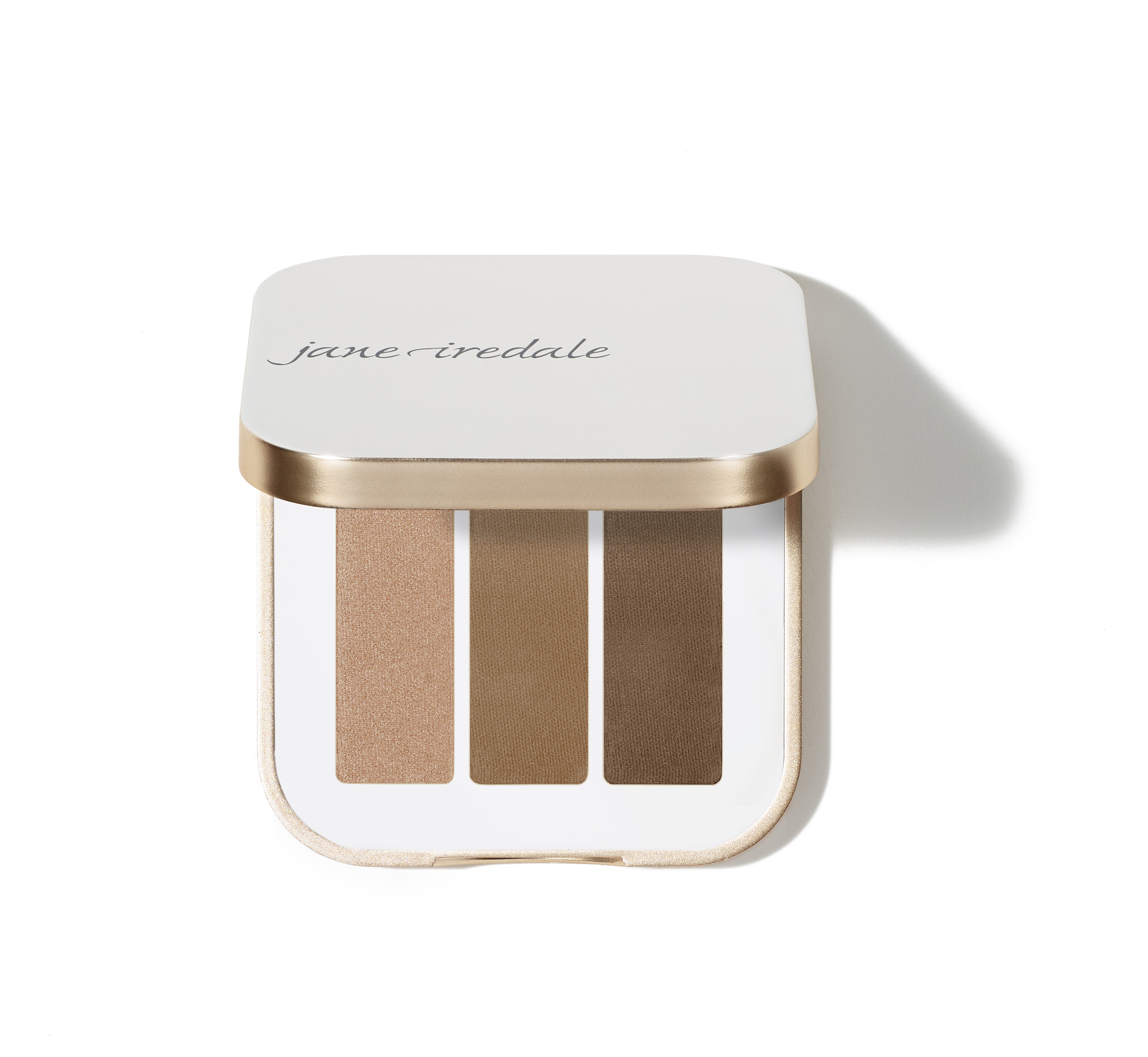jane iredale purepressed fard à paupière triple triple cognac