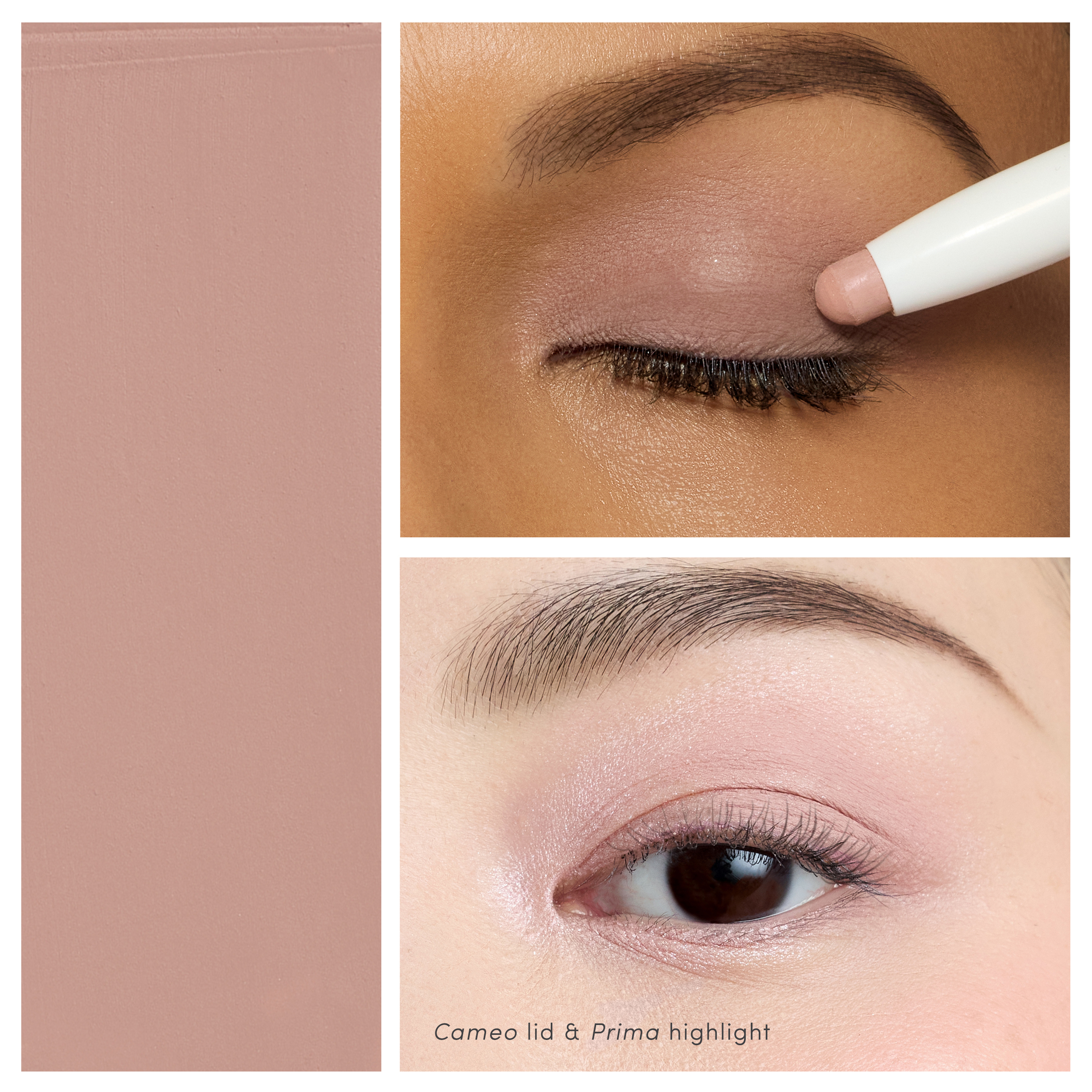 JI colorluxe eye cameo &amp; prima yeux