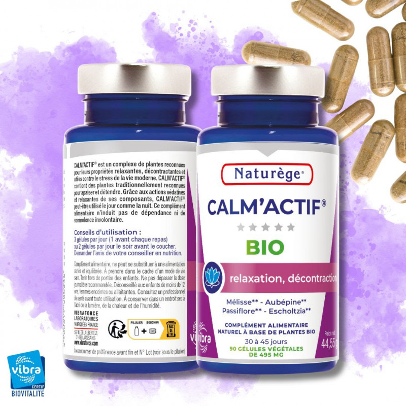Naturège calmactif dos