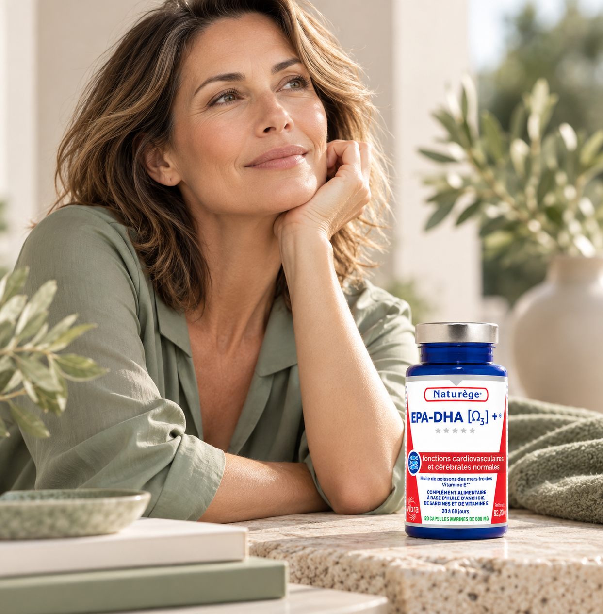Naturège EPA DHA  – oméga 3 et longévité