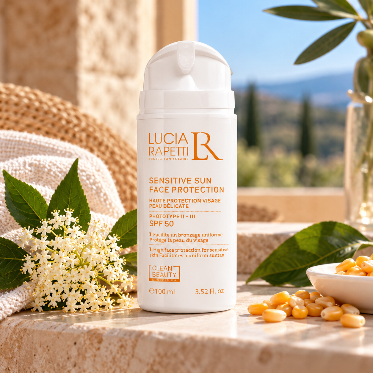 Protection solaire naturelle Lucia Rapetti