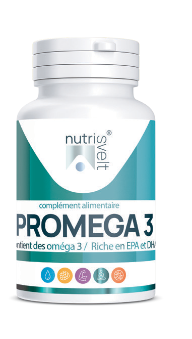 Nutrisvelt promega 3 nouveau packaging