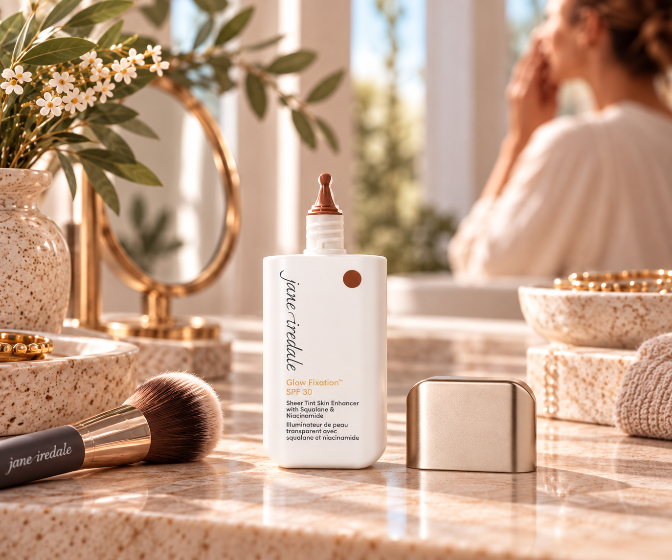 jane iredale Glow Fixation SPF 30 Dark to Deep teinte numéro 5