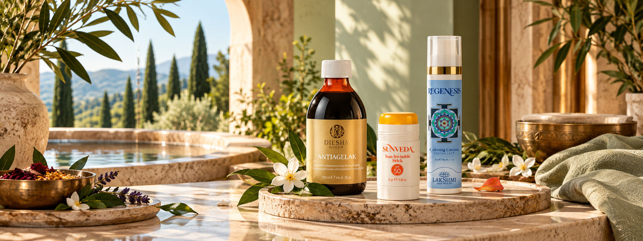Lakshmi, cosmétiques ayurvédiques naturels - ART ESTETIKA Longevity