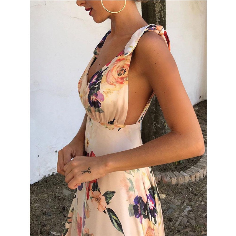 Robe-longue-fleurie-fleur