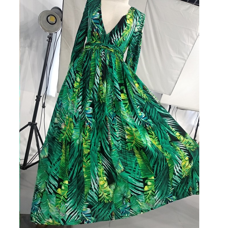 robe-longue-verte