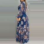 robe-maxi-fleurie-bleu-dentelle