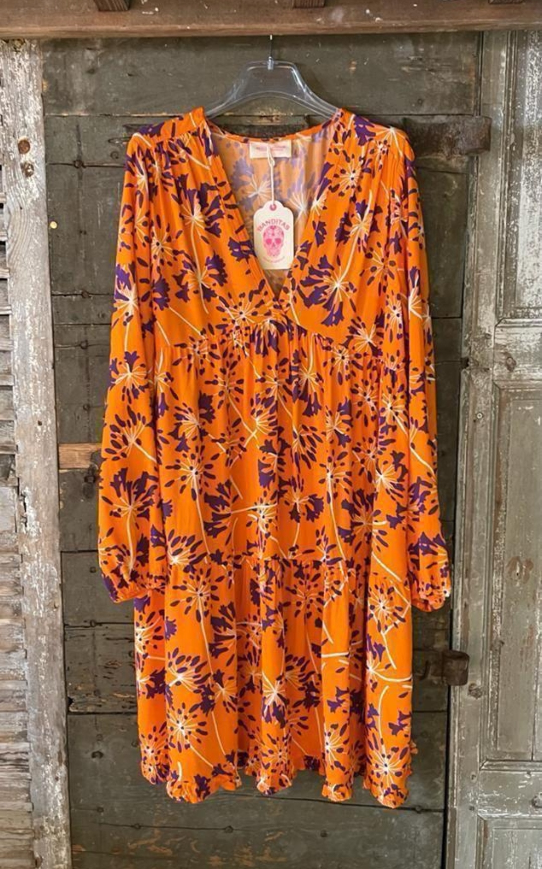 robe marseille orange et violet banditas