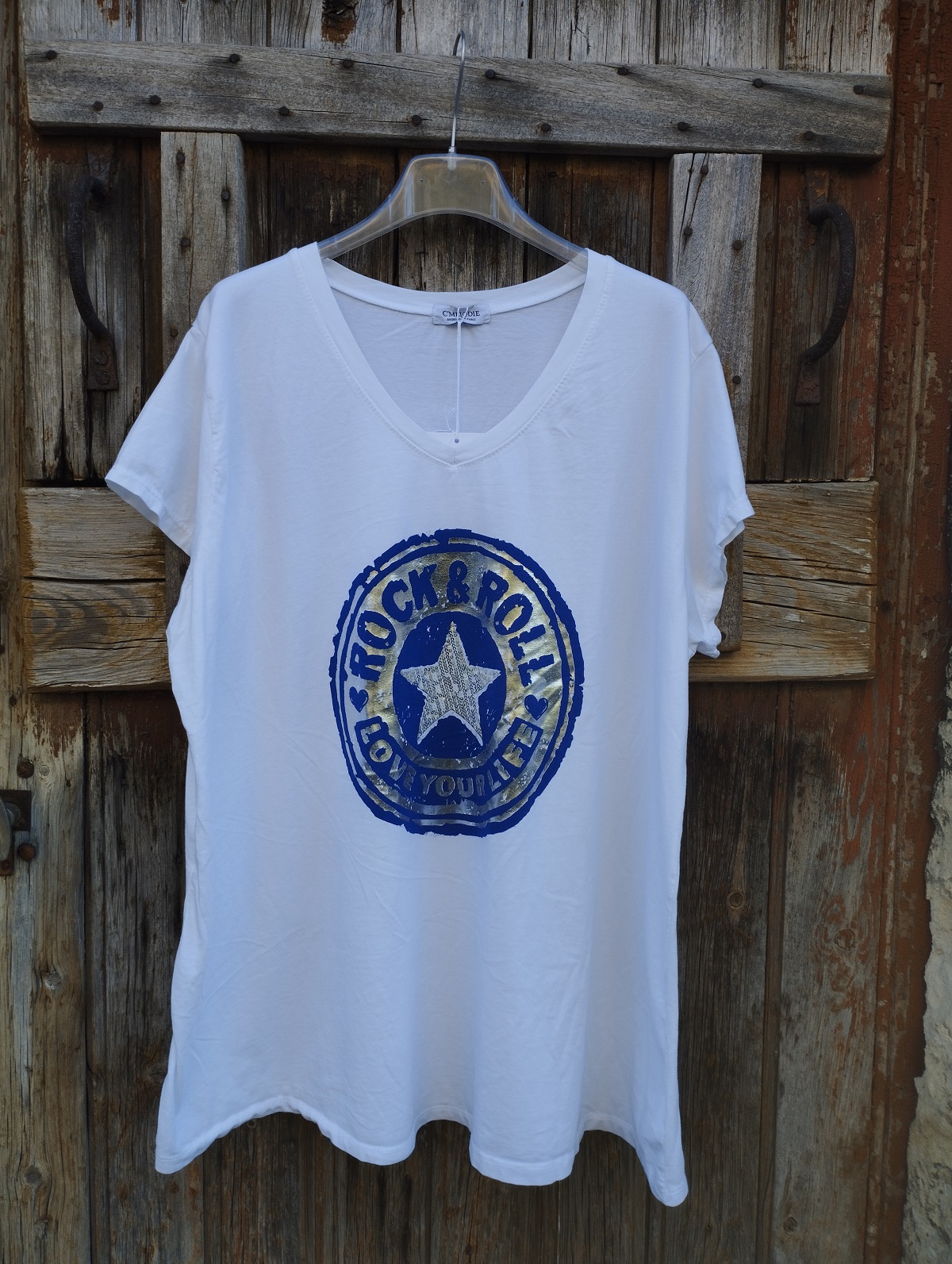 ts rock &amp; love grande taille marine 1