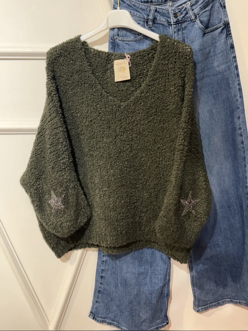 pull-etoile-strass-kaki-april-vintage