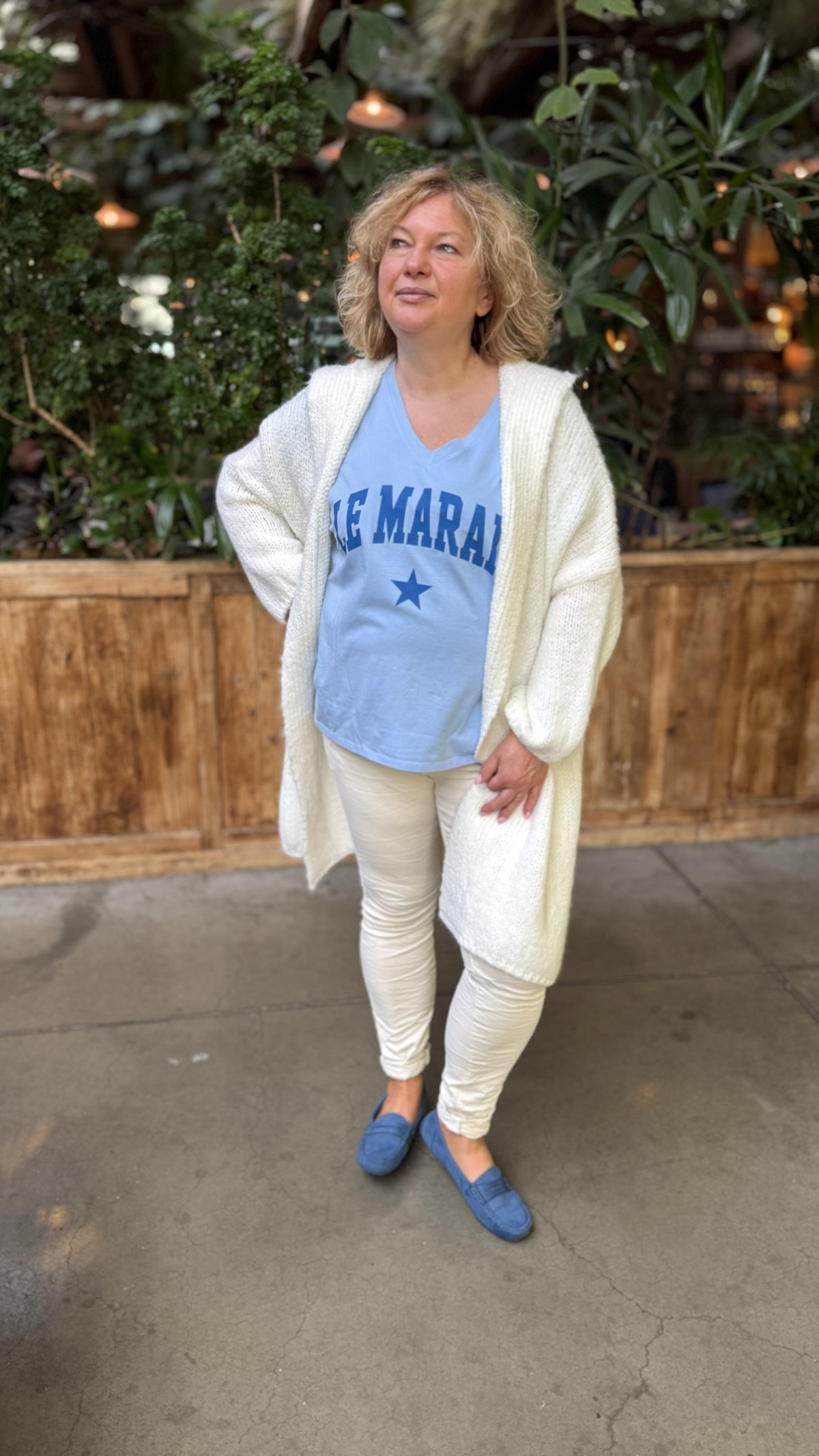 T-SHIRT LE MARAIS BLEU APRIL VINTAGE 6