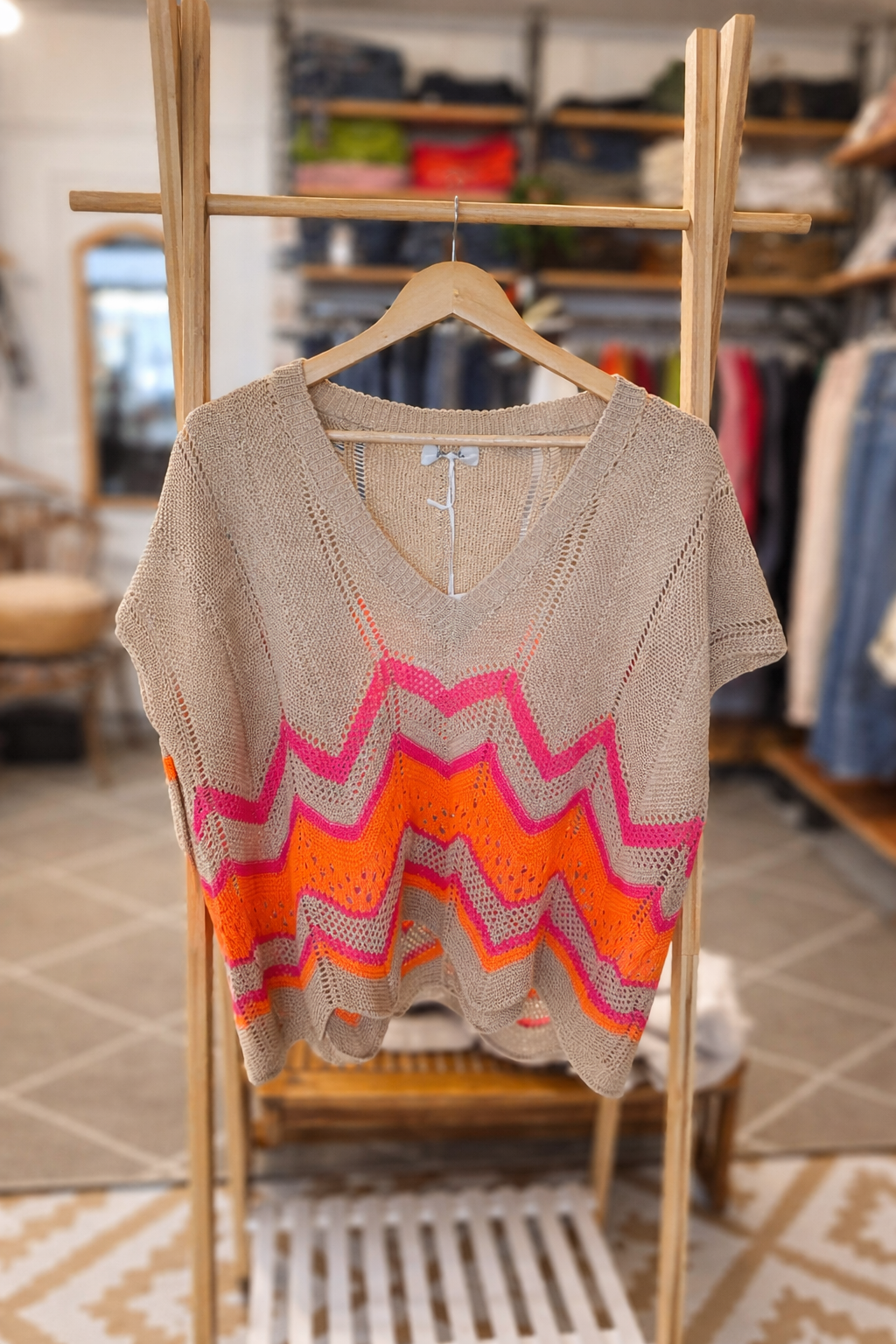 PULL ALI MINO DU SUD CAMEL 5
