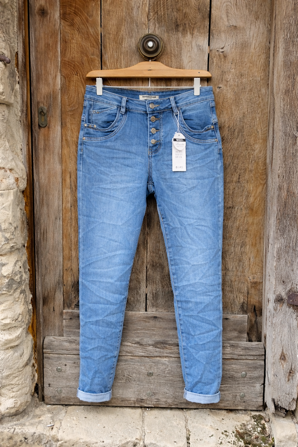 JEAN BOUTONS BIJOUX  KAROSTAR