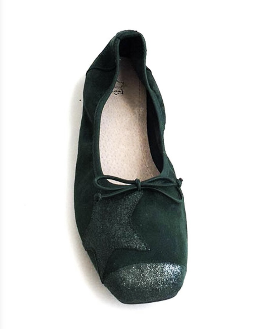 ballerines-souples-avec-etoile-vert