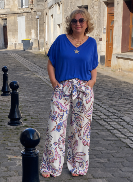 t-shirt-oversize-etoile-bleu-roi