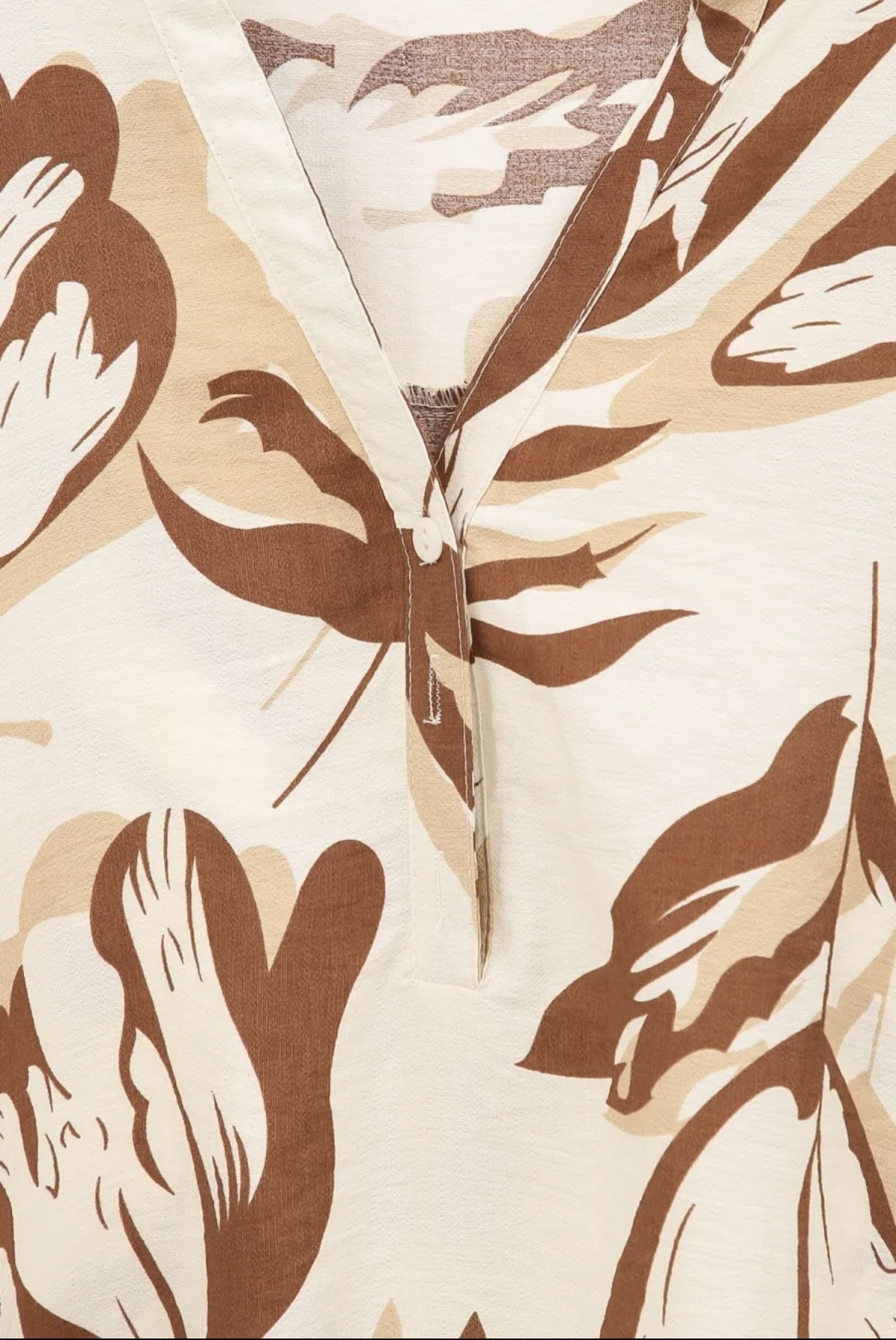 BLOUSE BEIGE ET CHOCOLAT GRANDE TAILLE CHRISTY3