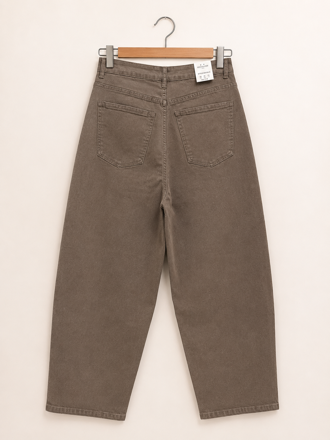 PANTALON BALLON DU 38 AU 48 TAUPE 1