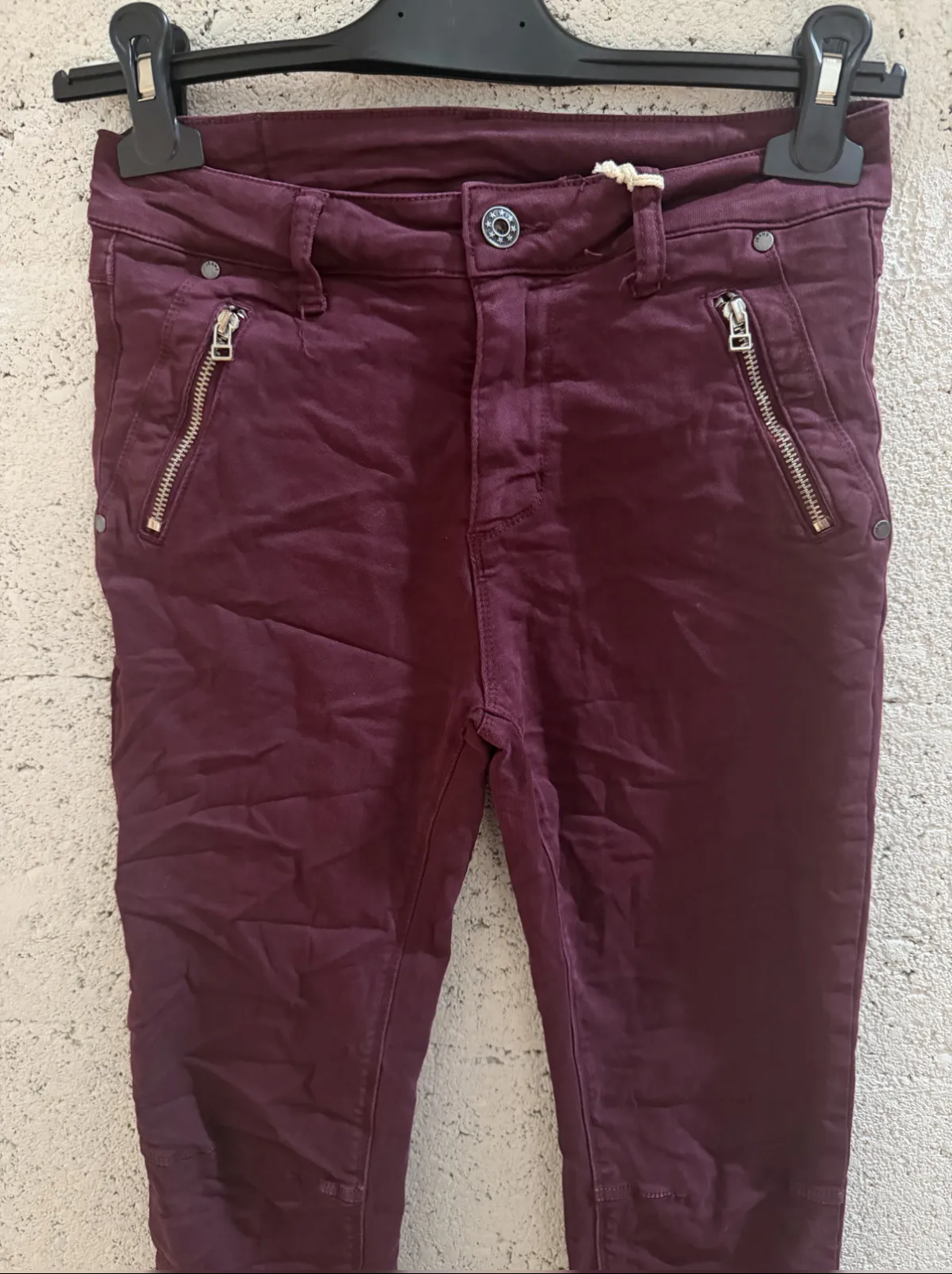 PANTALON 8126 MELLY AND CO BORDEAUX 3