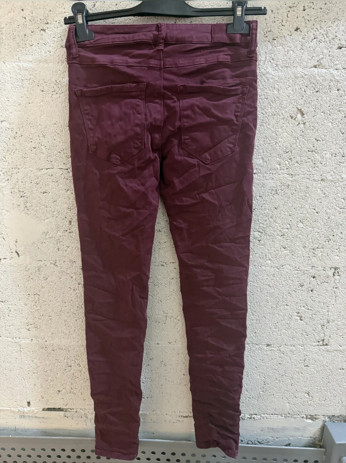PANTALON 8126 MELLY AND CO BORDEAUX 4