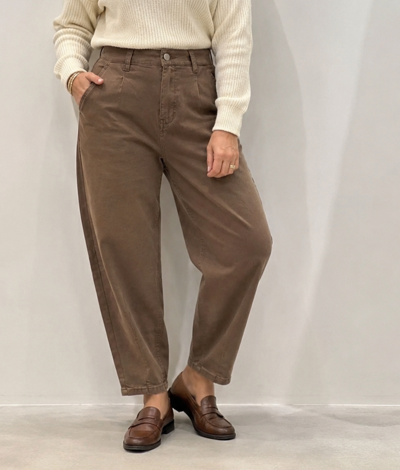 PANTALON BALLON TAUPE