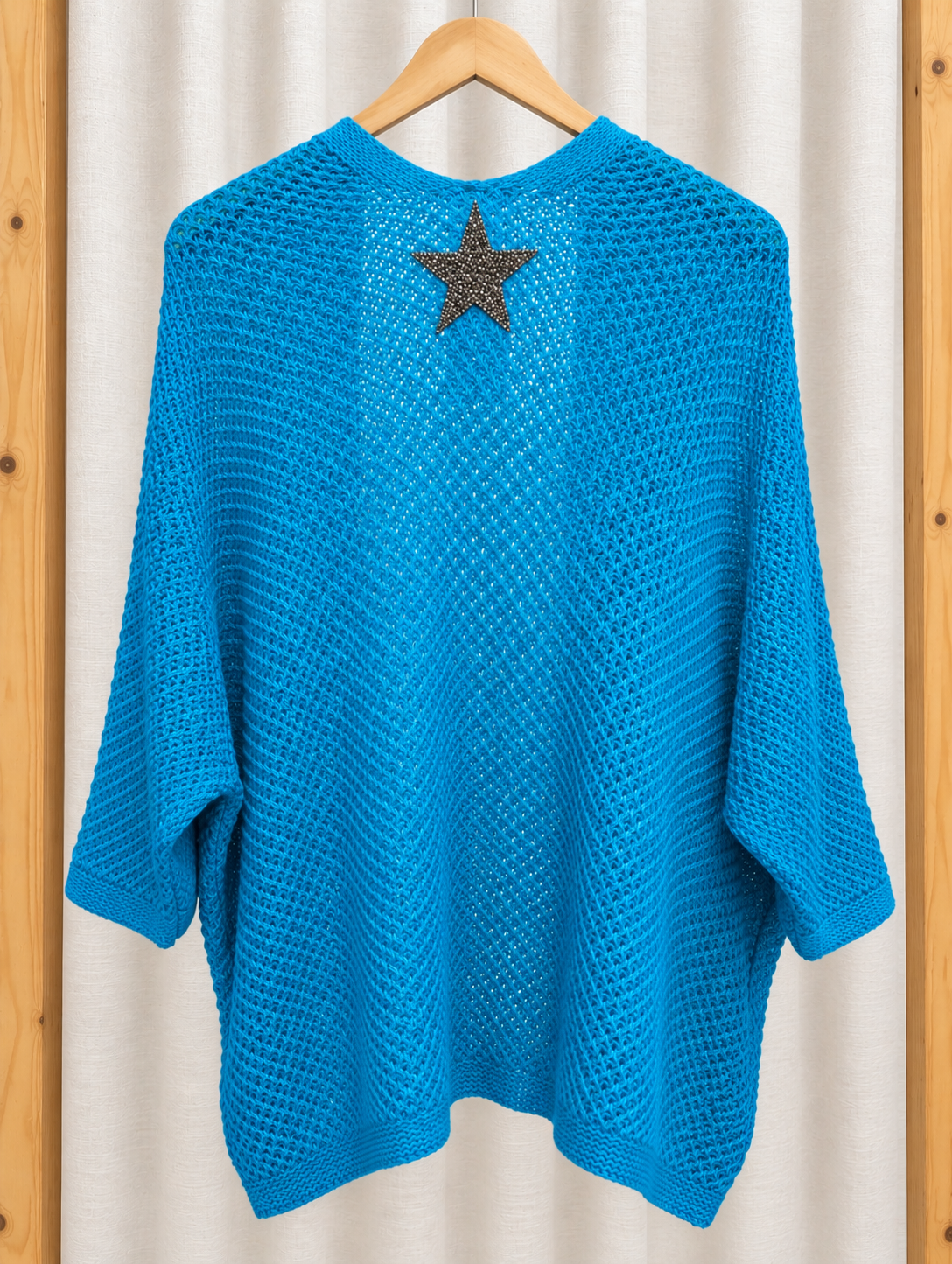 GILET AVEC ETOILE AU DOS IZZY TURQUOISE