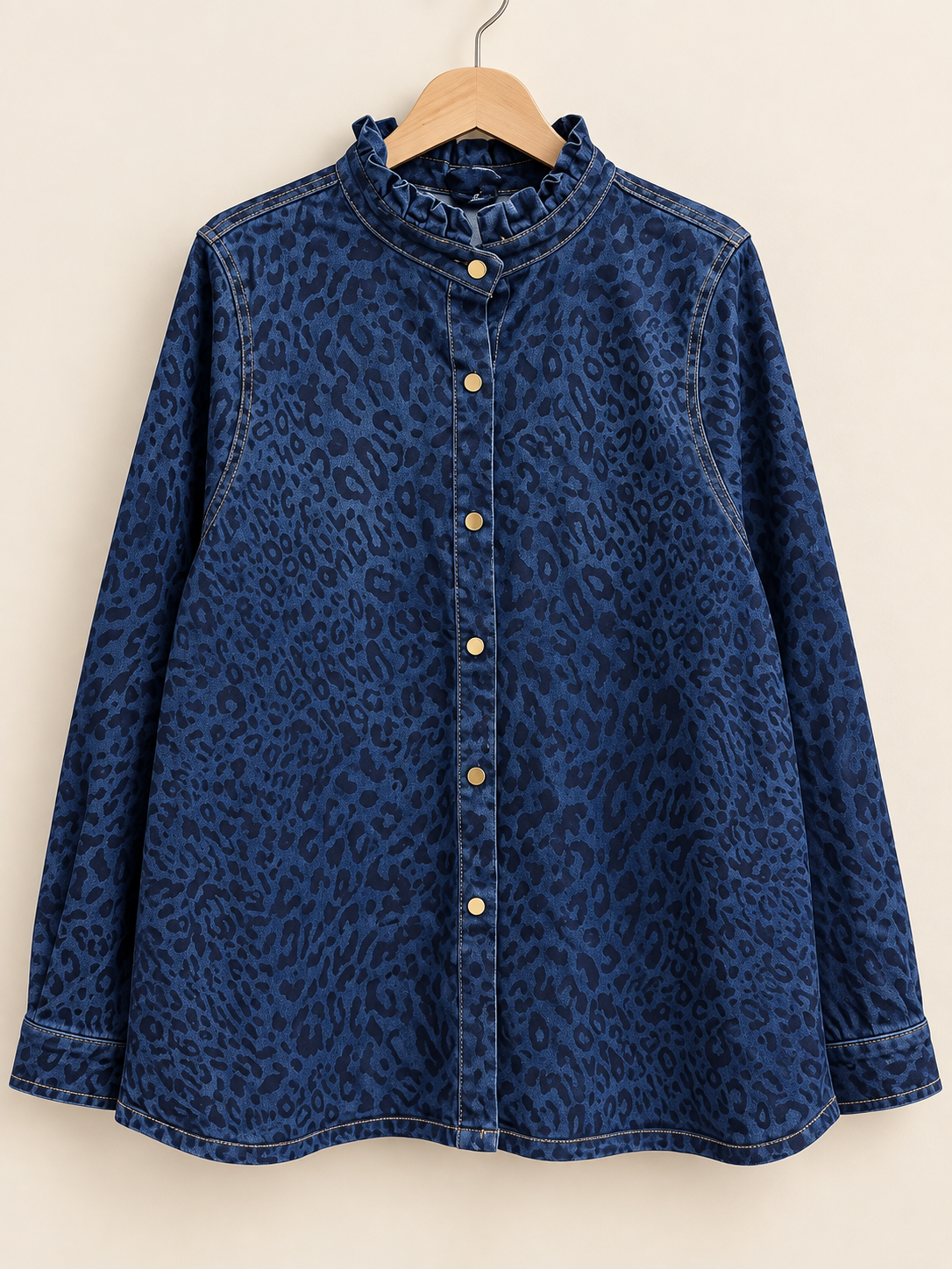 VESTE CHEMISE LEOPARD SWOMAN 6039