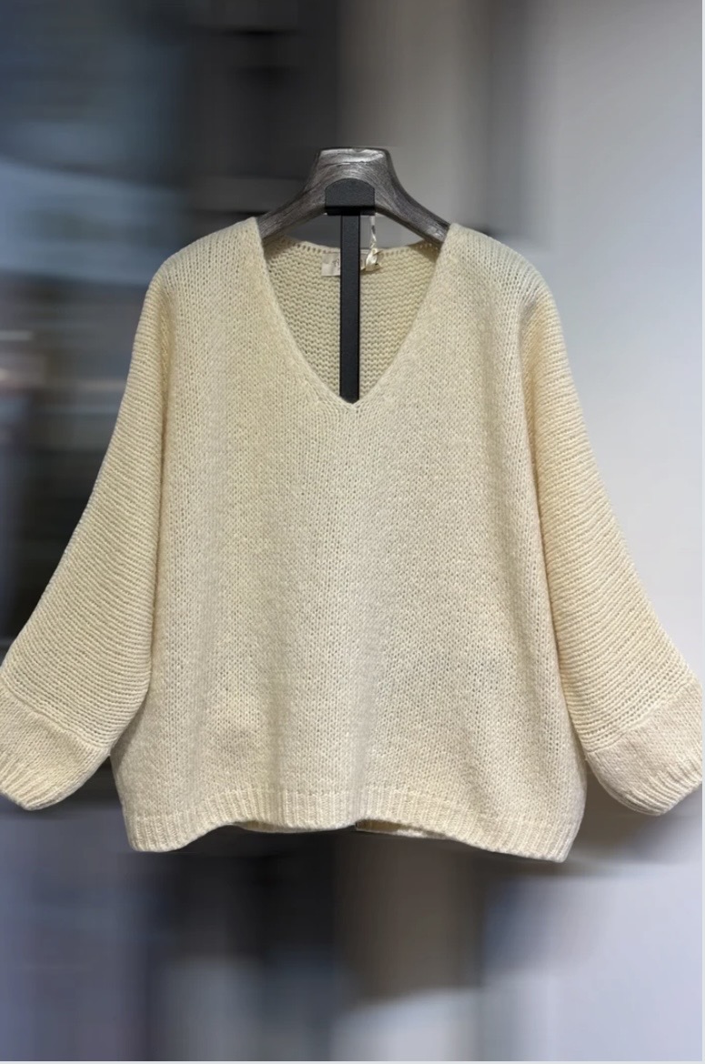 PULL TEDDY ECRU 2