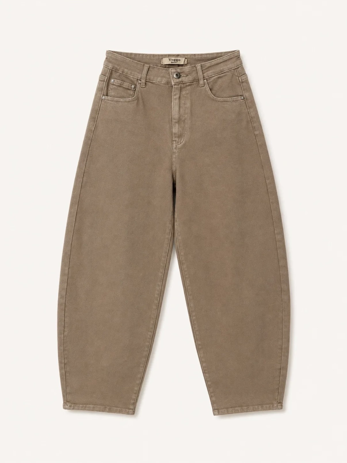 PANTALON BALLON BEIGE 2