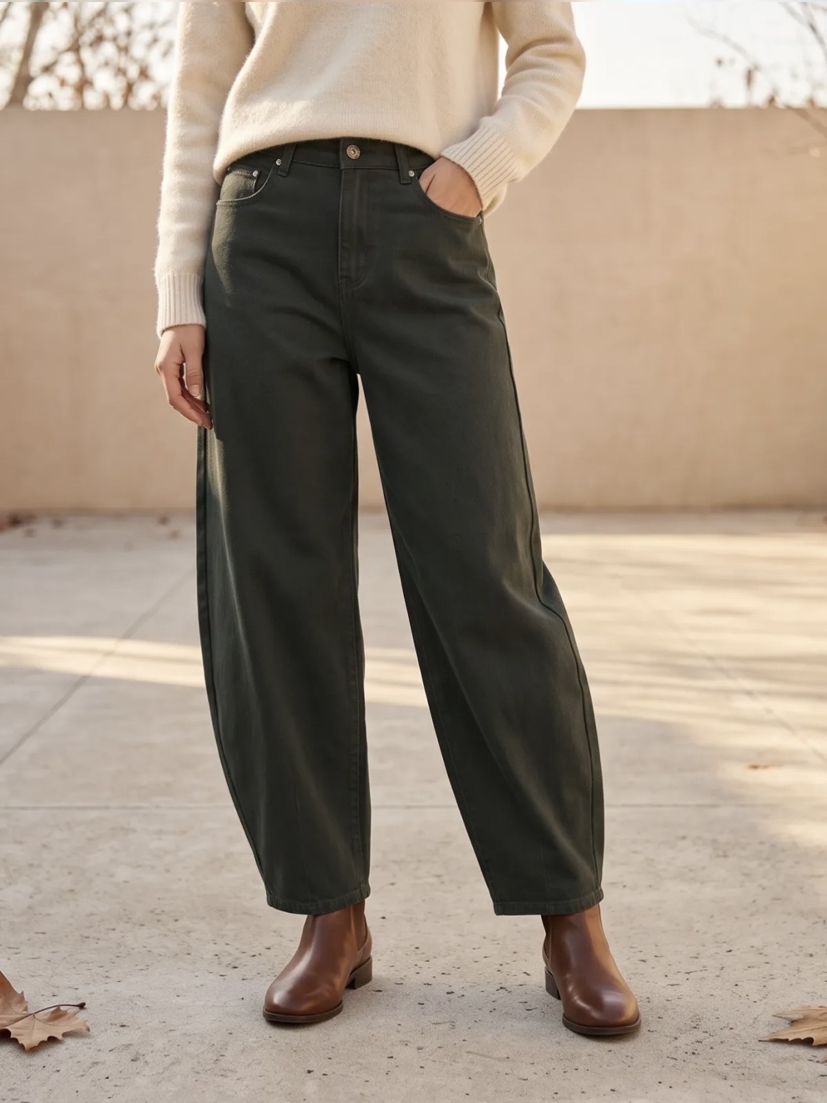 PANTALON BALLON KAKI