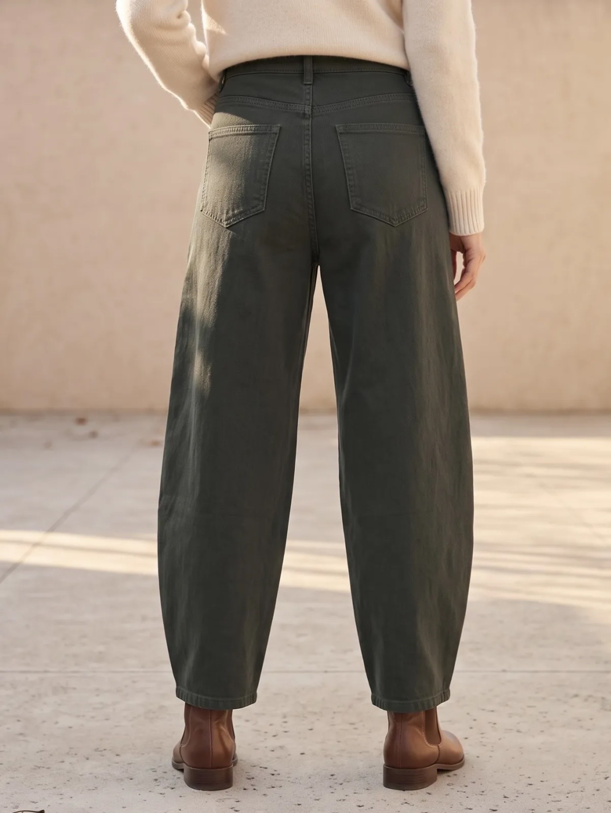 PANTALON BALLON KAKI 1