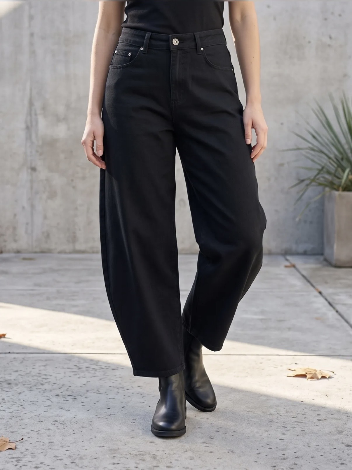PANTALON BALLON NOIR