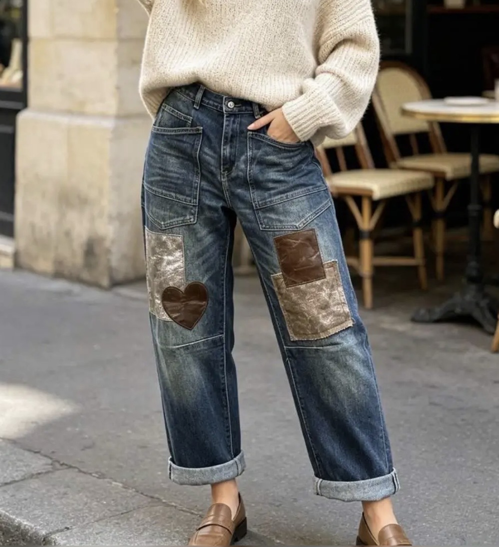 JEAN PATCHS S WOMAN