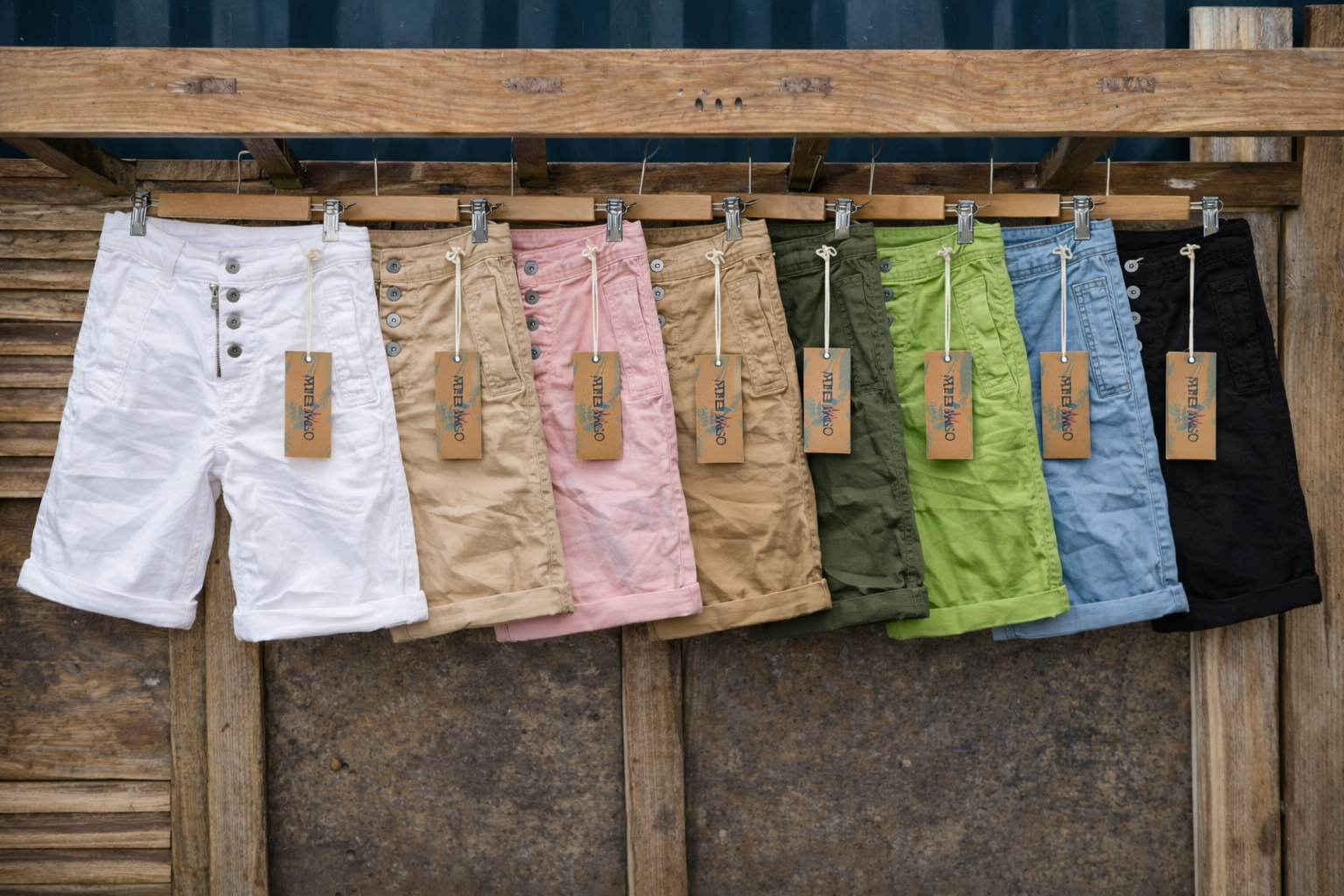 short melly and co 8 COULEURS