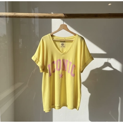 t-shirt-iconic-jaune-april-vintage
