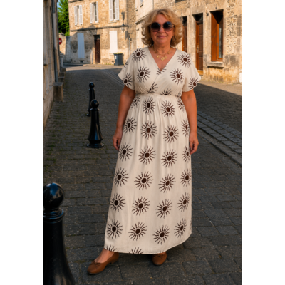 ROBE MAGIQUE SOLEIL CHOCOLAT 1