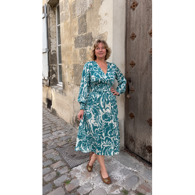 ROBE MAGIQUE TURQUOISE
