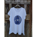 ts rock & love grande taille marine 1