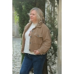 VESTE INES MOUMOUTE CAMEL APRIL VINTAGE 4