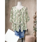 blouse-a-noeuds-zebra-kaki