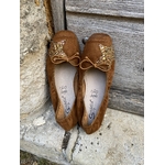 BALLERINES AVEC ETOILE CAMEL 6