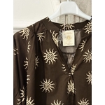 CHEMISE SOLEIL BOHEME CHOCOLAT - APRIL VINTAGE 1
