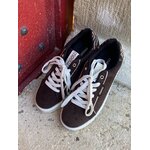BASKETS VANESSA A LACETS CHOCOLAT - MOOW 7
