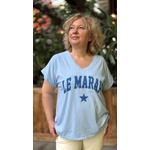 T-SHIRT LE MARAIS BLEU APRIL VINTAGE 5