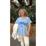 T-SHIRT LE MARAIS BLEU APRIL VINTAGE 4